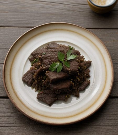 Rice & Beef Oriental recipe image