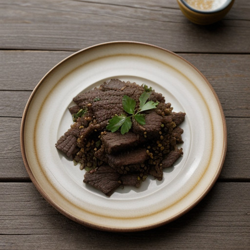 Rice & Beef Oriental recipe image