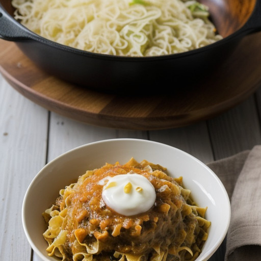 Rice~ Cabbage & Spaghetti Sauce Casserole recipe image