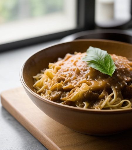Rice, Cabbage & Spaghetti Sauce Casserole recipe image