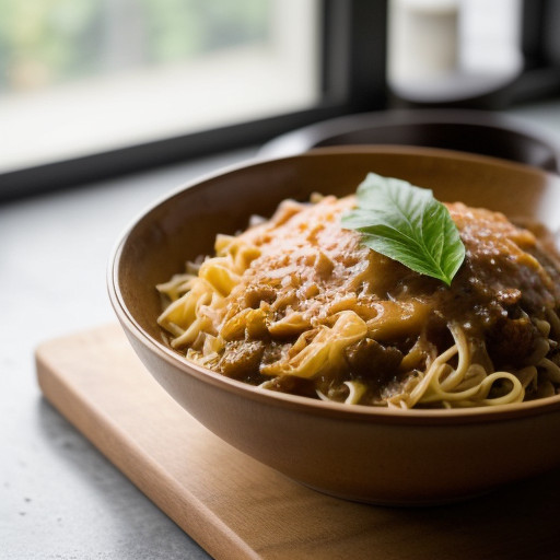 Rice, Cabbage & Spaghetti Sauce Casserole recipe image
