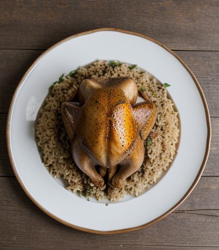 Rice & Chicken [Or Turkey] recipe image