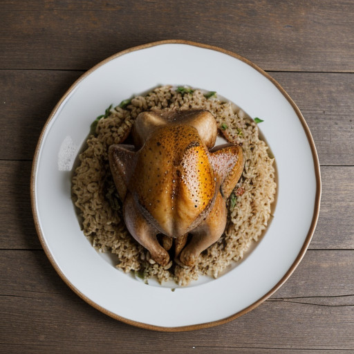 Rice & Chicken [Or Turkey] recipe image