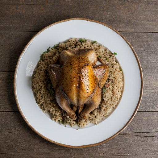 Rice & Chicken [Or Turkey] recipe image