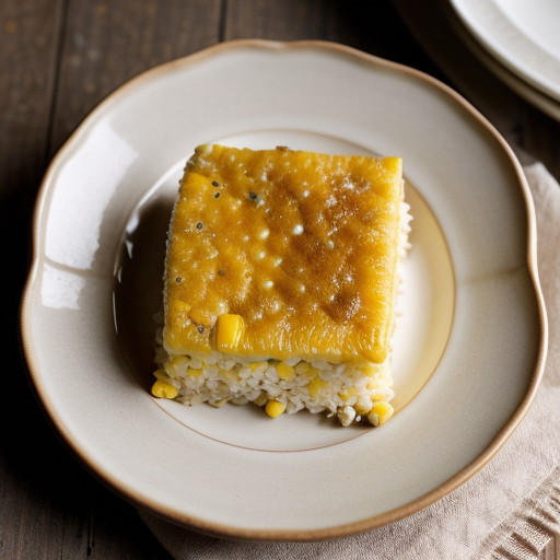 Rice~ Corn & Cheese Casserole recipe image