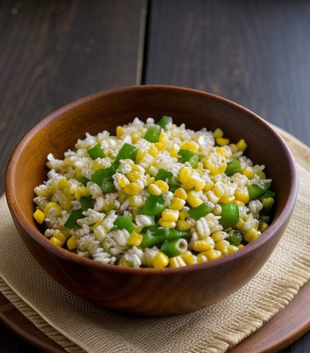 Rice & Corn Salad recipe image