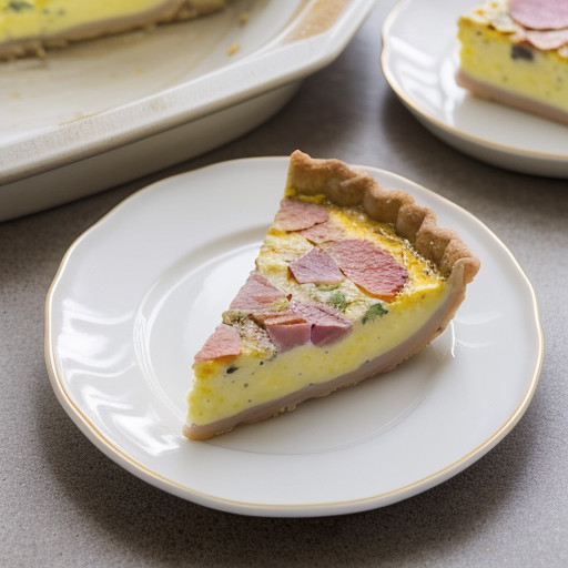 Rice-Crust Quiche recipe image