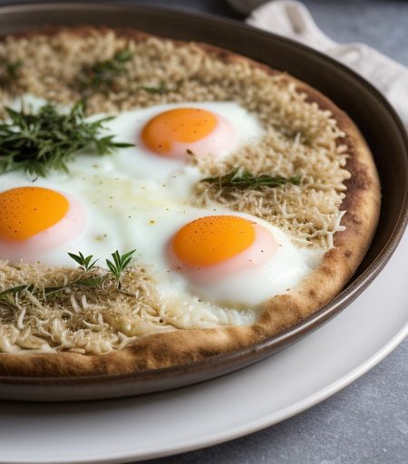 Rice Crust for Pizza recipe image