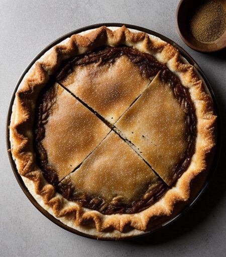 Rice Eggplant Upside-Down Pie recipe image