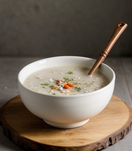 Rice & Endive Soup recipe image