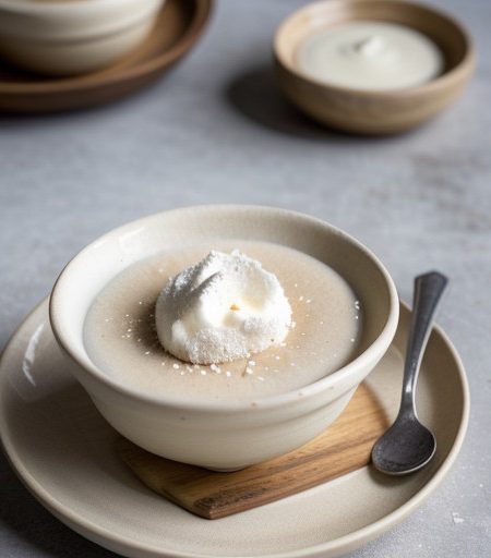 Rice Flour Pudding recipe image