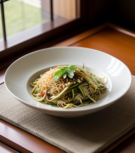 Rice Noodles Oriental-Style recipe image