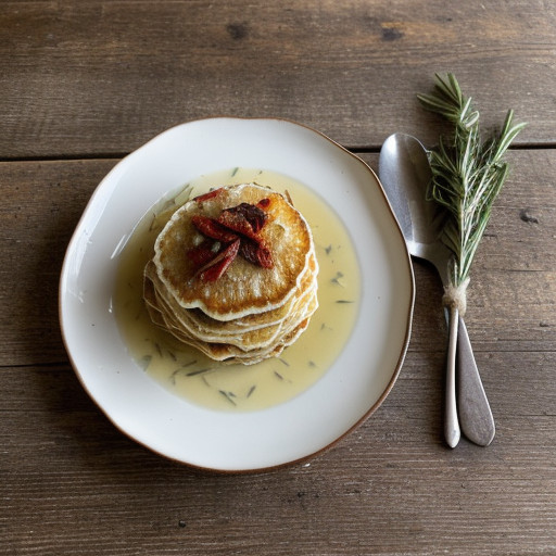 Rice, Parmesan and Dried Tomato Pancakes recipe image