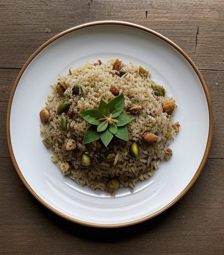 Rice Pilaf With Nuts recipe image
