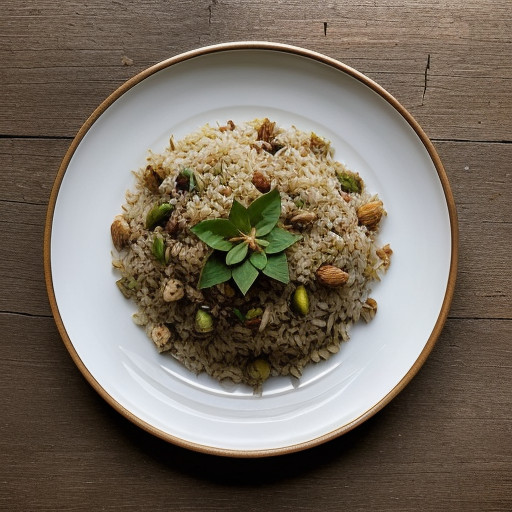 Rice Pilaf With Nuts recipe image