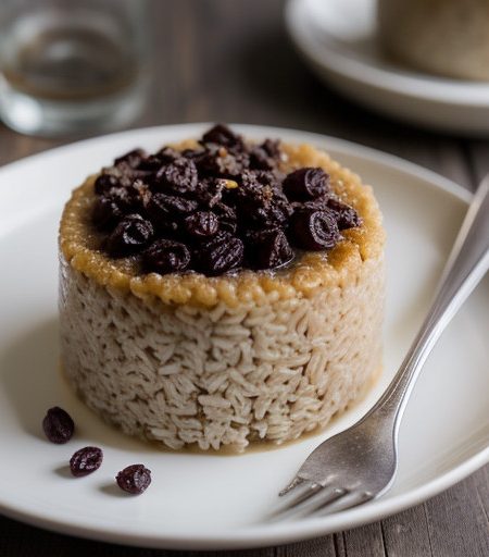 Rice~ Raisin & Rum Pudding recipe image