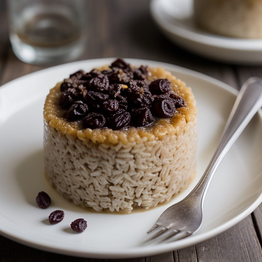 Rice~ Raisin & Rum Pudding recipe image