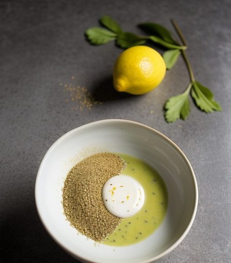 Rice Salad With Wasabi Dressing recipe image