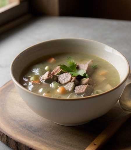 Rice & Sausage Soup recipe image