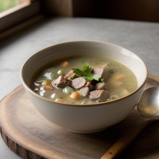 Rice & Sausage Soup recipe image
