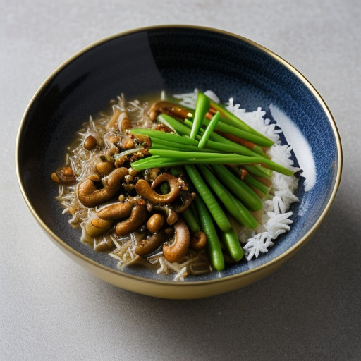 Rice Sticks With Vegetables recipe image