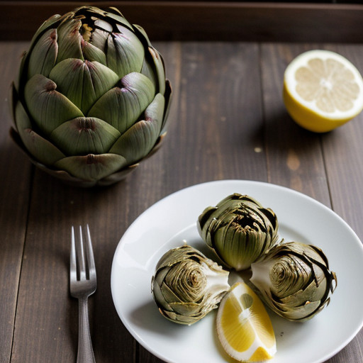 Rice-Stuffed Artichokes recipe image