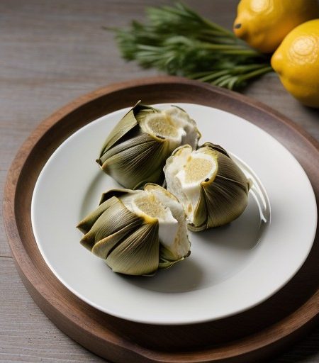Rice Stuffed Artichokes recipe image