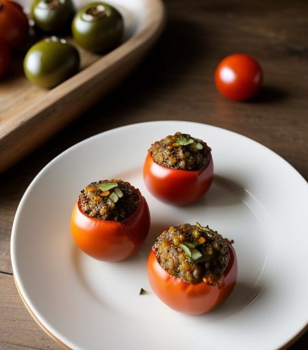 Rice Stuffed Tomatoes recipe image