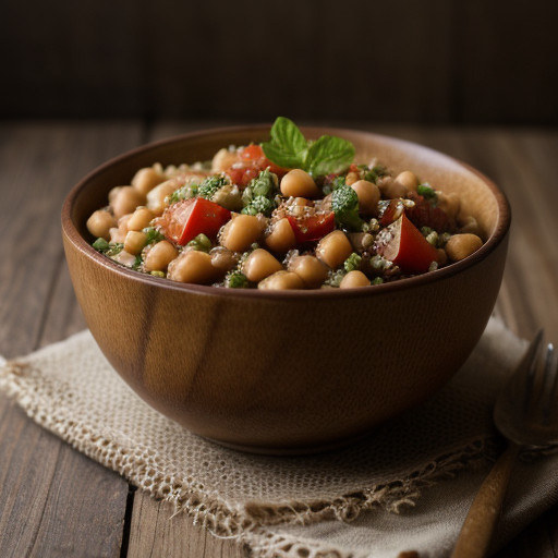 Rice, Tomato, and Eggplant Salad - Gh_9407 recipe image