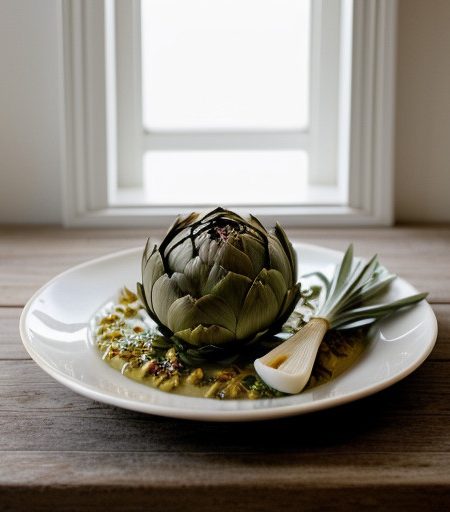 Rice With Artichokes recipe image