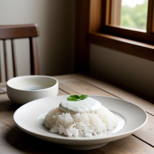 Rice With Coconut Milk recipe image