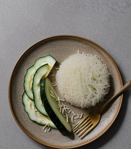Rice With Cucumbers recipe image