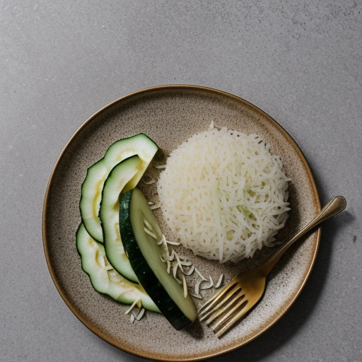 Rice With Cucumbers recipe image