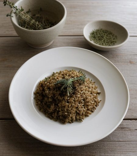 Rice With Garlic & Herbs recipe image