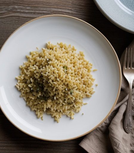 Rice With Garlic & Pine Nuts recipe image