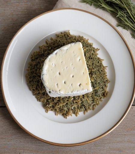 Rice With Spinach, Herbs and Cheese recipe image