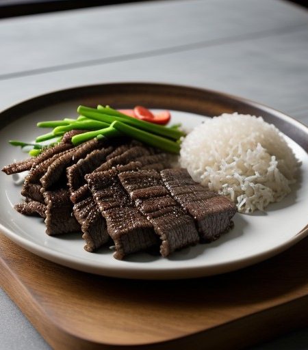 Rice and Beef Oriental recipe image