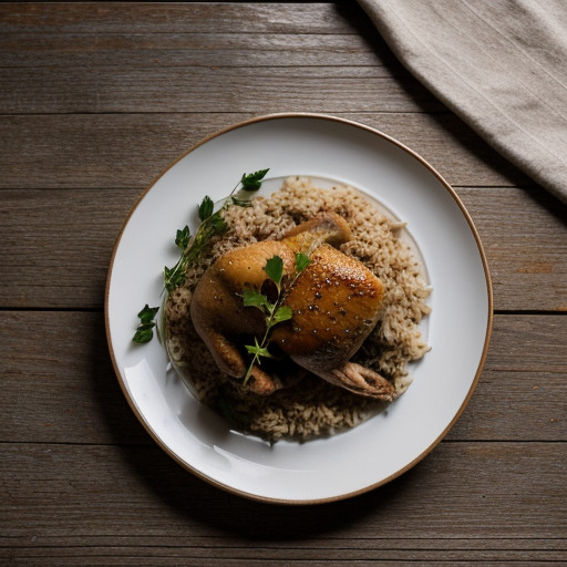 Rice and Chicken [Or Turkey] recipe image