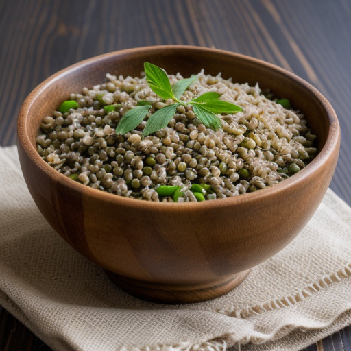 Rice and Lentil Salad recipe image