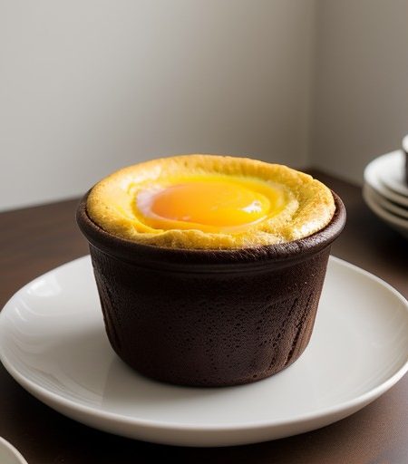 Rich Chocolate Souffle recipe image