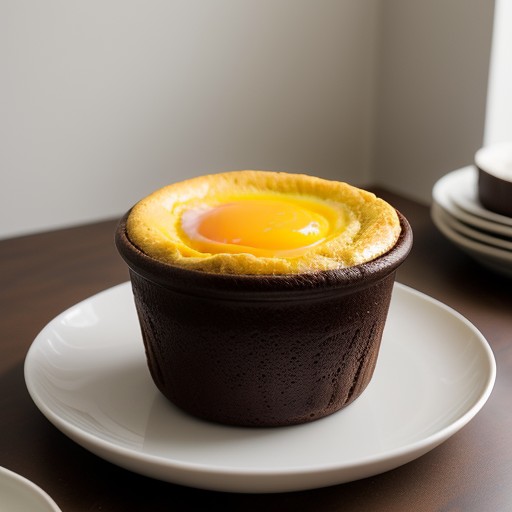 Rich Chocolate Souffle recipe image