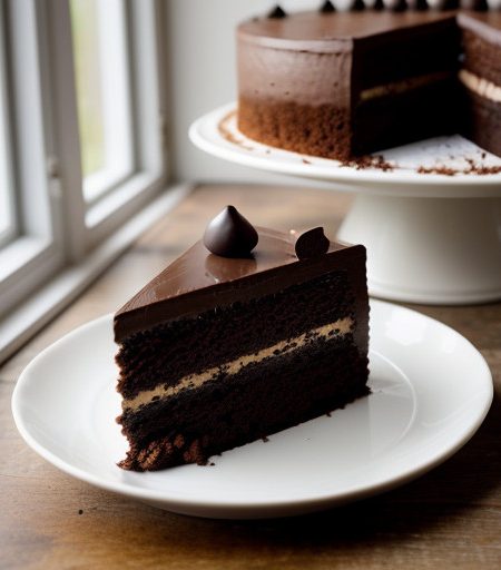Rich Chocolate Torte Cake recipe image
