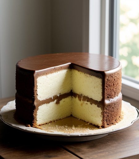 Rich Cream Cheese Tube Cake recipe image