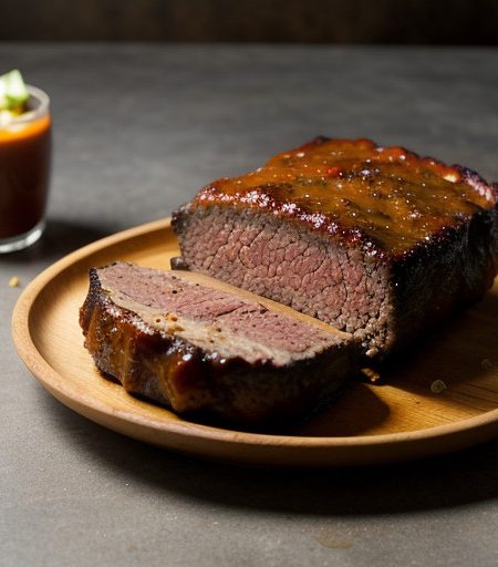 Rich Davis Barbecued Meat Loaf recipe image