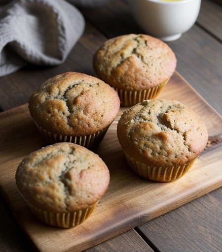 Rich Delicious Orange Tea Muffins recipe image