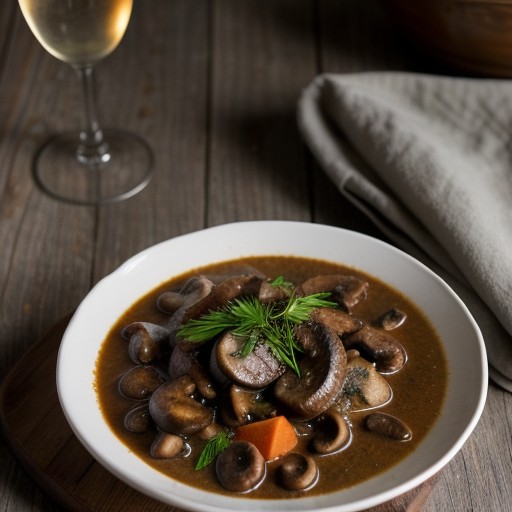 Rich Venison & Mushroom Stew recipe image
