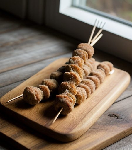 Rich's Skewered Breaded Sausage recipe image