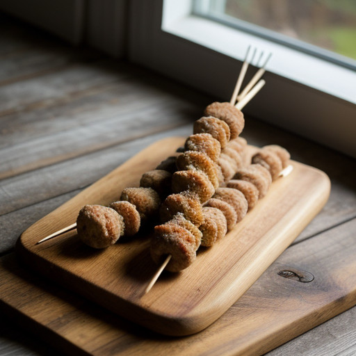 Rich's Skewered Breaded Sausage recipe image