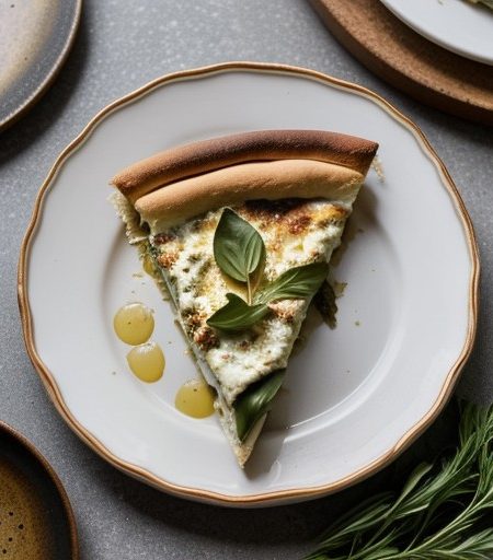 Ricotta Artichoke Pizza recipe image