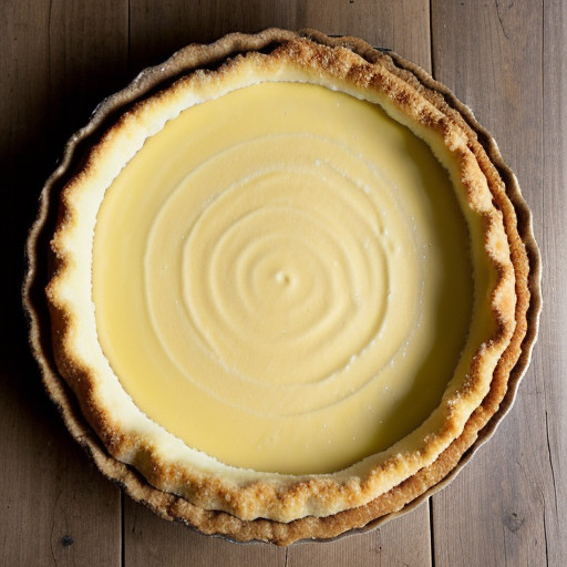 Ricotta Cheese-Lemon Thyme Tart With Sweet Co recipe image